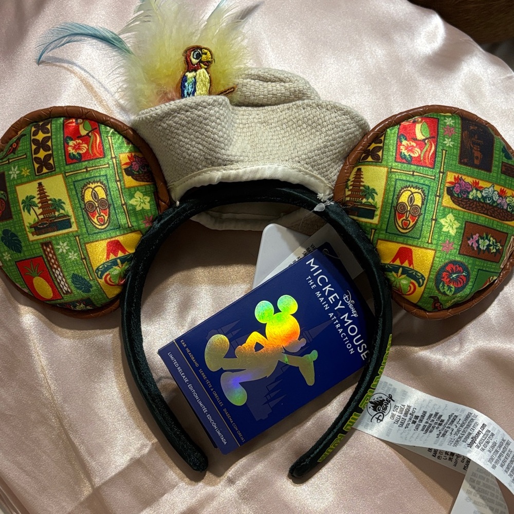 Disney Mickey Mouse Ear Headband (The Enchanted Tiki Room)